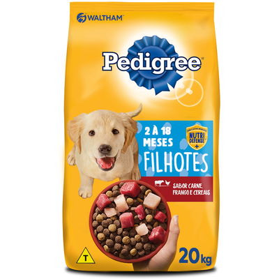 Ração Seca Pedigree para Cães Filhotes Raças Médias e Grandes Ração Seca Pedigree para Cães Filhotes Raças Médias e Grandes